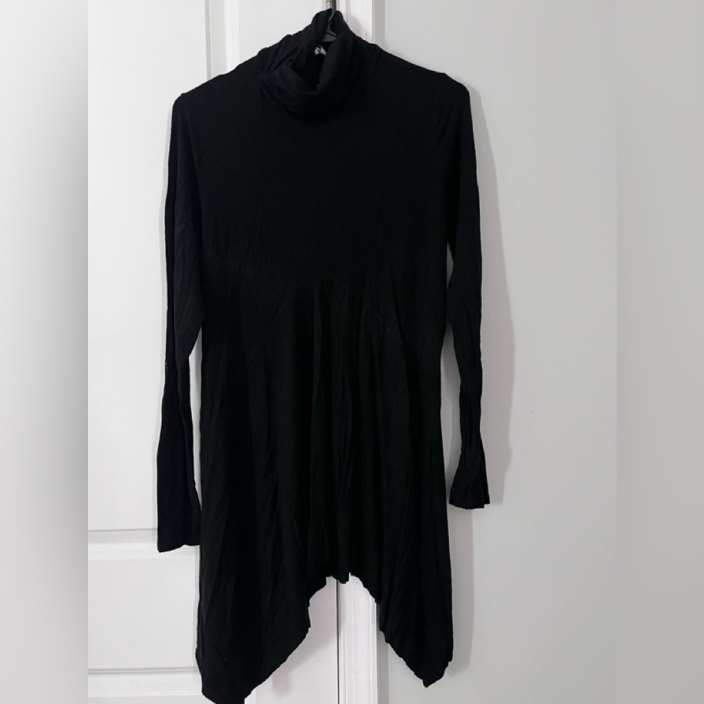 Joseph A Black Turtleneck Tunic